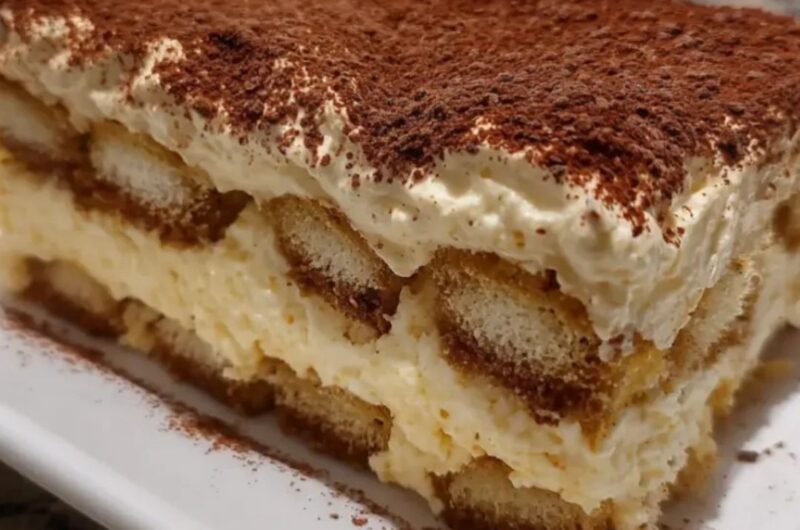 Creamy Pumpkin Tiramisu Dessert