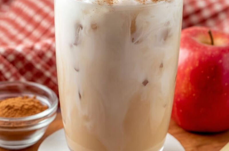 Iced Apple Crisp Cream Chai