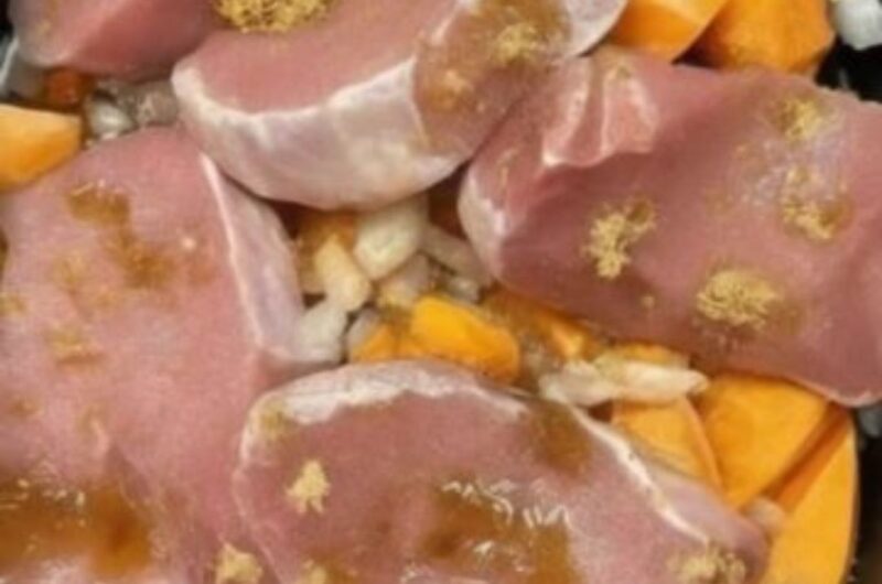 Slow Cooker Pork Chops and Sweet Potatoes