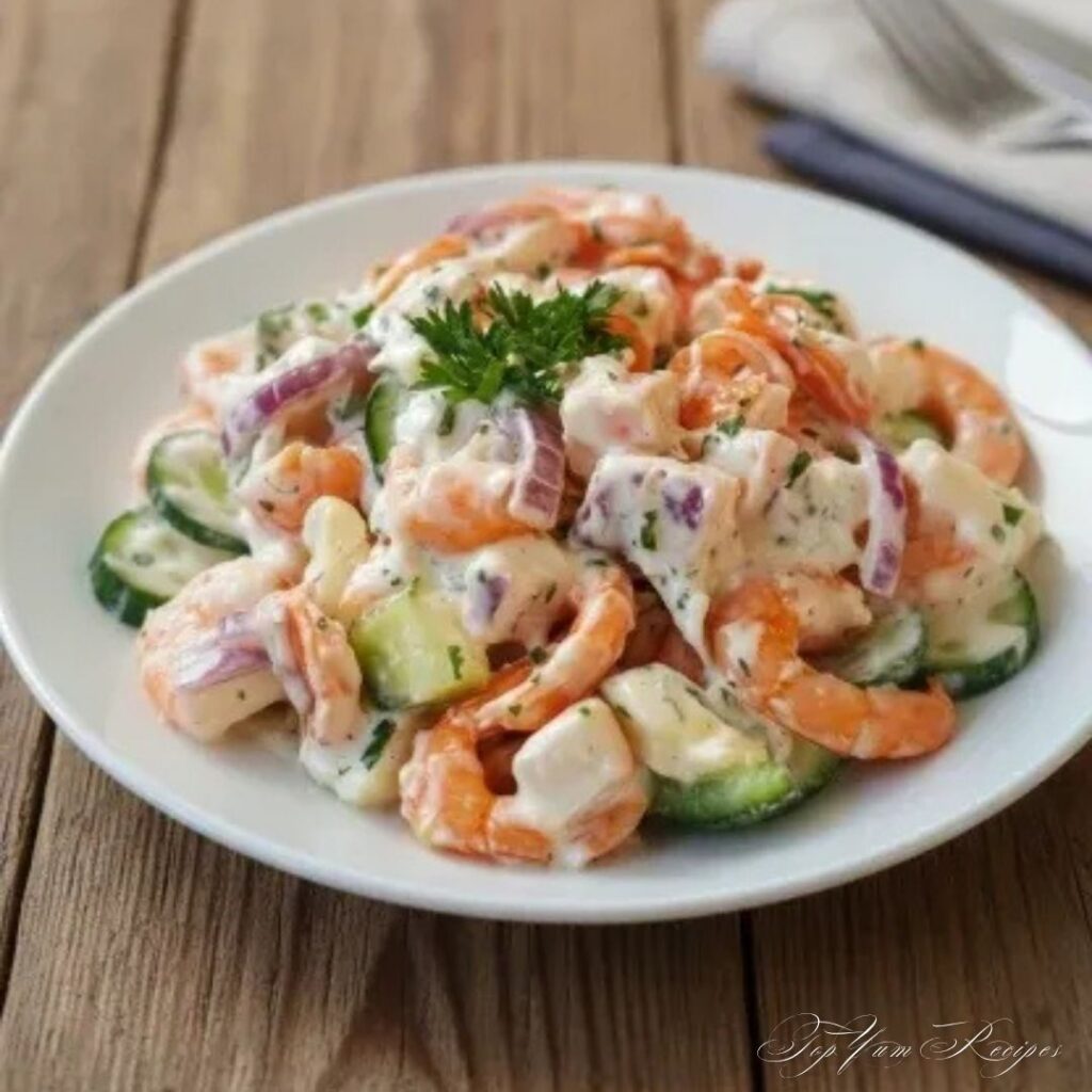 fresh seafood salad
