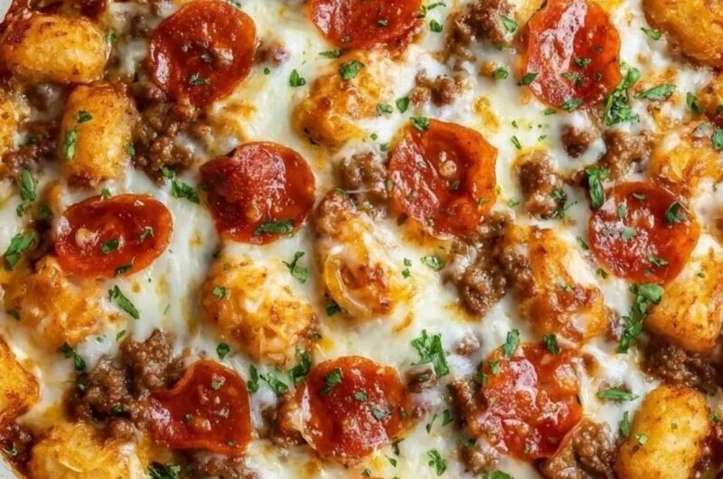 Pizza Tater Tot Casserole: The Ultimate Comfort Food You’ll Want Every Week