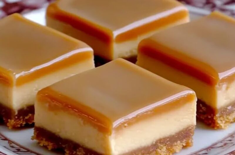Dulce de Leche Cheesecake Bars