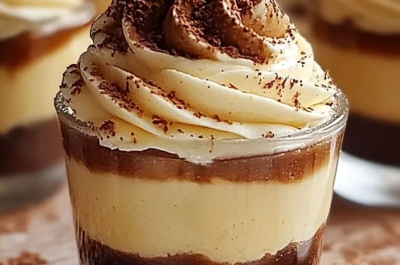 Mini Mascarpone Tiramisu Cups