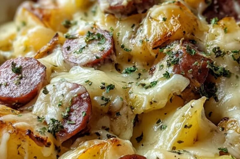 Cheesy Ranch Potatoes and Smoked Sausage: The Ultimate Comfort Meal