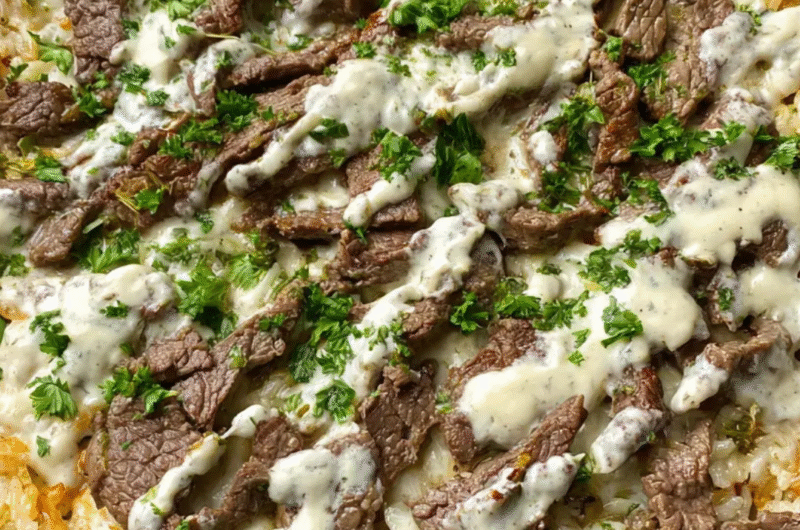 Steak Cheese & Rice Skillet: The Ultimate One-Pan Comfort Meal You’ll Want on Repeat