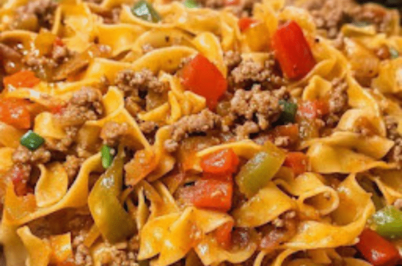 Slow Cooker Italian Drunken Noodle – The Comfort Meal You Didn’t Know You Needed