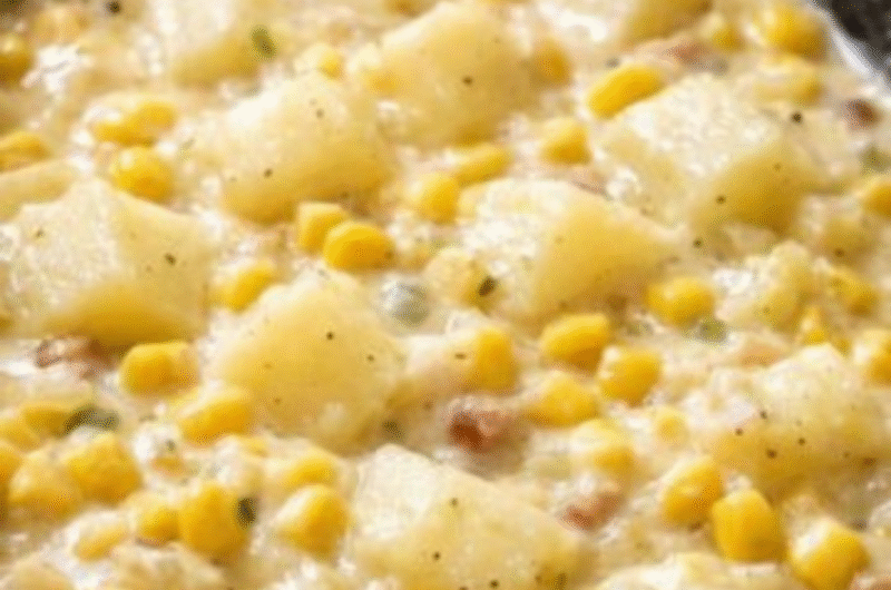 Slow Cooker Corn and Potato Chowder – The Ultimate Cozy Comfort Soup You’ll Crave