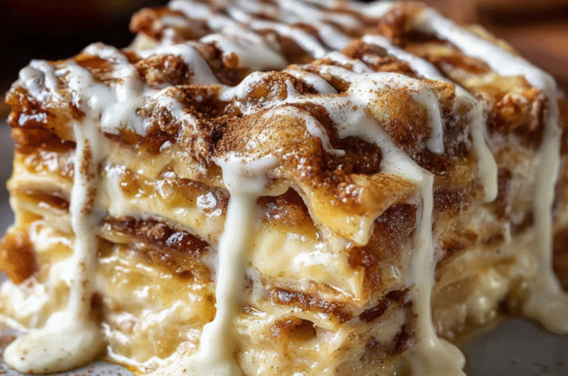 Cinnamon Roll Apple Lasagna: Your New Favorite Comforting Dessert Mashup