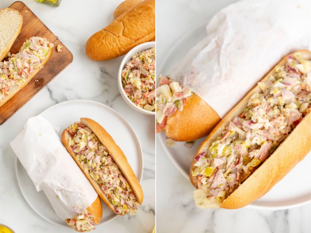 Viral TikTok Chopped Italian Sandwich Bake