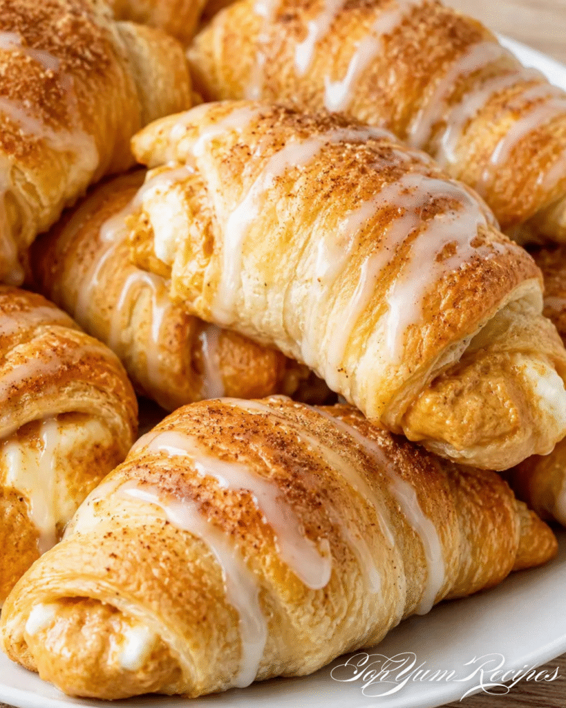 Cream Cheese Pumpkin Pie Crescent Rolls