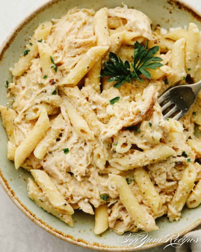 4 ingredient crockpot olive garden chicken