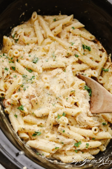 4 ingredient crockpot olive garden chicken