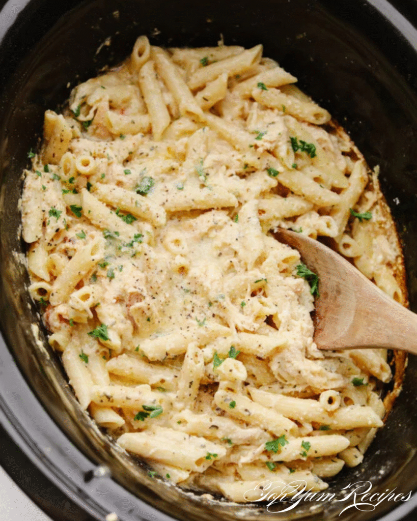 4 ingredient crockpot olive garden chicken