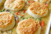 creamy chicken casserole with biscuits