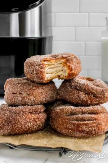 Air Fryer Pumpkin Spice Donuts