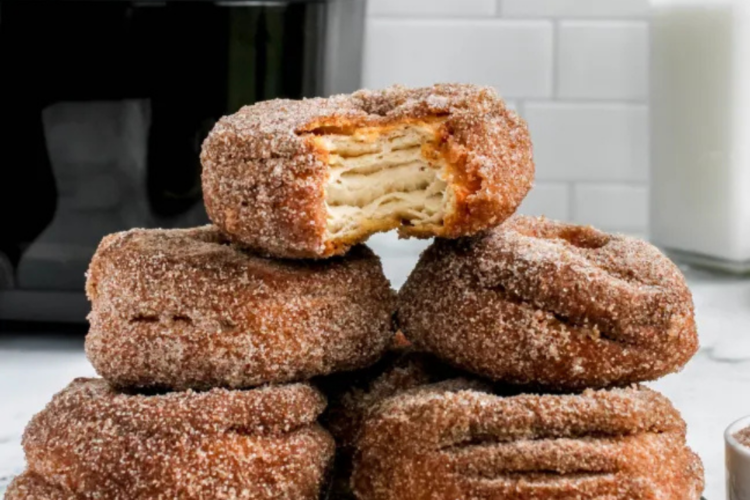 Air Fryer Pumpkin Spice Donuts