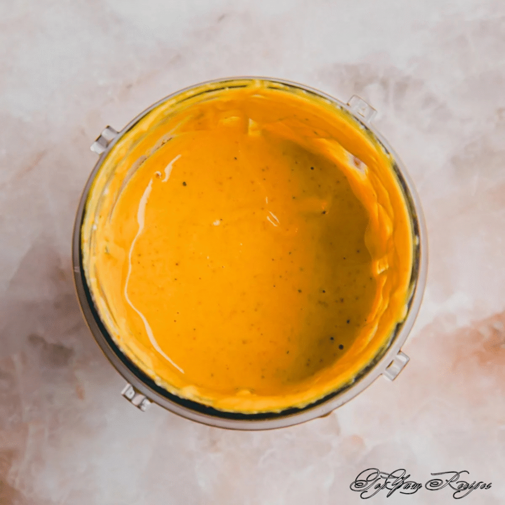 a blend of pumpkin sause